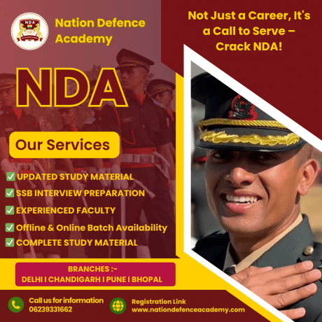 Crack NDA with Confidence: Detailed Exam Pattern & Syllabus by Nation Defence Academy