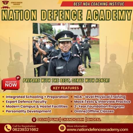 Start Your NDA Journey In Class 11th With The Best 2-Year Program In Delhi By Nation Defence Academy